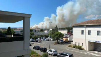 Incendie à Fréjus - Var - 1 juillet 2026 - Feux de forêts et d'espaces naturels