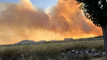 Incendie à Rognac - Bouches-du-Rhône - 1 juillet 2026 - Feux de forêts et d'espaces naturels