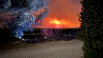 Incendie à Lançon-Provence - Bouches-du-Rhône - 1 juillet 2026 - Feux de forêts et d'espaces naturels