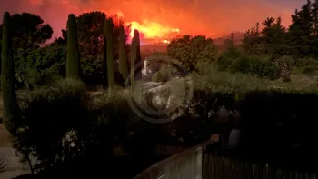 Incendie à Lançon-Provence - Bouches-du-Rhône - 1 juillet 2026 - Feux de forêts et d'espaces naturels