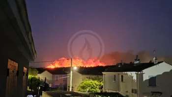 Incendie à Lançon-Provence - Bouches-du-Rhône - 1 juillet 2026 - Feux de forêts et d'espaces naturels