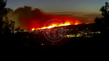 Incendie à Lançon-Provence - Bouches-du-Rhône - 1 juillet 2026 - Feux de forêts et d'espaces naturels