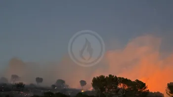 Incendie à Lançon-Provence - Bouches-du-Rhône - 1 juillet 2026 - Feux de forêts et d'espaces naturels