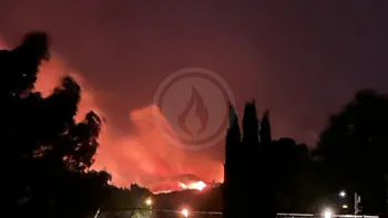 Incendie à Lançon-Provence - Bouches-du-Rhône - 1 juillet 2026 - Feux de forêts et d'espaces naturels