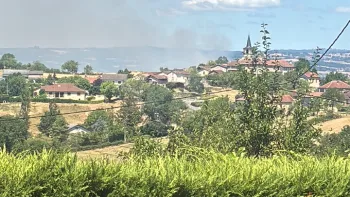 Incendie à Saint-Santin-de-Maurs - Cantal - 2 juillet 2026 - Feux de forêts et d'espaces naturels