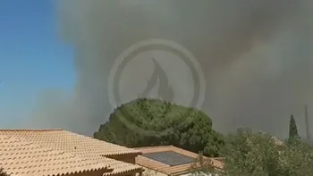 Incendie à Rochefort-du-Gard - Gard - 4 juillet 2026 - Feux de forêts et d'espaces naturels