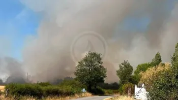 Incendie à Mosnay - Indre - 4 juillet 2026 - Feux de forêts et d'espaces naturels