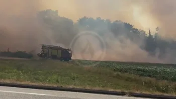 Incendie à Arandon-Passins - Isère - 5 juillet 2026 - Feux de forêts et d'espaces naturels