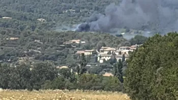 Incendie à Joucas - Vaucluse - 6 juillet 2026 - Feux de forêts et d'espaces naturels