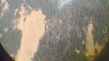 Incendie à Les Belleville - Savoie - 6 juillet 2026 - Feux de forêts et d'espaces naturels