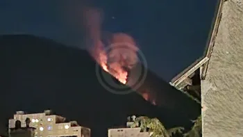 Incendie à Les Belleville - Savoie - 6 juillet 2026 - Feux de forêts et d'espaces naturels