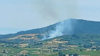 Incendie à Beaujeu - Rhône - 7 juillet 2026 - Feux de forêts et d'espaces naturels