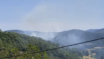 Incendie à Beaujeu - Rhône - 7 juillet 2026 - Feux de forêts et d'espaces naturels