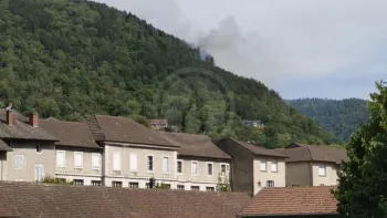 Incendie à Nantua - Ain - 7 juillet 2026 - Feux de forêts et d'espaces naturels
