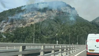 Incendie à Nantua - Ain - 7 juillet 2026 - Feux de forêts et d'espaces naturels