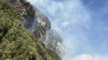 Incendie à Nantua - Ain - 7 juillet 2026 - Feux de forêts et d'espaces naturels
