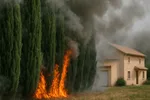 Feu de végétation à Aix-en-Provence : un garage et une maison impactées, ce que l'on sait