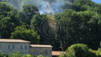 Incendie à Saint-Affrique - Aveyron - 7 juillet 2026 - Feux de forêts et d'espaces naturels