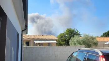 Incendie à Saint-Michel - Charente - 7 juillet 2026 - Feux de forêts et d'espaces naturels