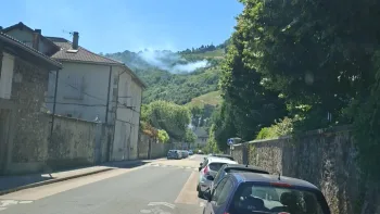 Incendie à La Tronche - Isère - 8 juillet 2026 - Feux de forêts et d'espaces naturels