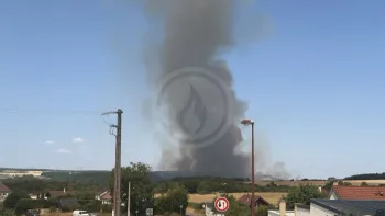 Incendie à Nuits-Saint-Georges - Côte-d'Or - 8 juillet 2026 - Feux de forêts et d'espaces naturels