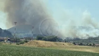 Incendie à Nuits-Saint-Georges - Côte-d'Or - 8 juillet 2026 - Feux de forêts et d'espaces naturels