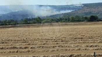 Incendie à Nuits-Saint-Georges - Côte-d'Or - 8 juillet 2026 - Feux de forêts et d'espaces naturels