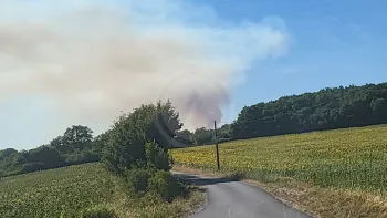 Incendie à Mézières-en-Brenne - Indre - 8 juillet 2026 - Feux de forêts et d'espaces naturels