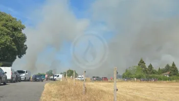 Incendie à Les Cars - Haute-Vienne - 8 juillet 2026 - Feux de forêts et d'espaces naturels