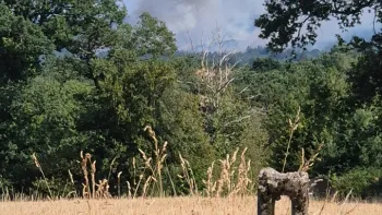 Incendie à Les Cars - Haute-Vienne - 8 juillet 2026 - Feux de forêts et d'espaces naturels