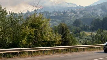 Incendie à Volx - Alpes-de-Haute-Provence - 8 juillet 2026 - Feux de forêts et d'espaces naturels