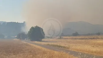 Incendie à Volx - Alpes-de-Haute-Provence - 8 juillet 2026 - Feux de forêts et d'espaces naturels