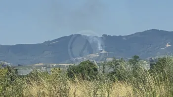 Incendie à Vaux-en-Beaujolais - Rhône - 9 juillet 2026 - Feux de forêts et d'espaces naturels