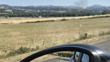 Incendie à Beauzac - Haute-Loire - 9 juillet 2026 - Feux de forêts et d'espaces naturels