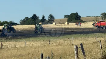 Incendie à Beauzac - Haute-Loire - 9 juillet 2026 - Feux de forêts et d'espaces naturels