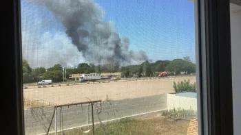 Incendie à La Plaine-sur-Mer - Loire-Atlantique - 10 juillet 2026 - Feux de forêts et d'espaces naturels