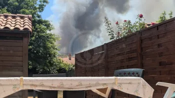 Incendie à La Plaine-sur-Mer - Loire-Atlantique - 10 juillet 2026 - Feux de forêts et d'espaces naturels