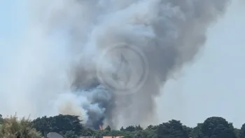 Incendie à La Plaine-sur-Mer - Loire-Atlantique - 10 juillet 2026 - Feux de forêts et d'espaces naturels