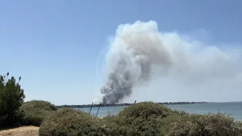 Incendie à La Plaine-sur-Mer - Loire-Atlantique - 10 juillet 2026 - Feux de forêts et d'espaces naturels