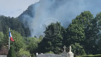Incendie à Oyonnax - Ain - 10 juillet 2026 - Feux de forêts et d'espaces naturels