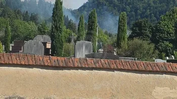 Incendie à Oyonnax - Ain - 10 juillet 2026 - Feux de forêts et d'espaces naturels