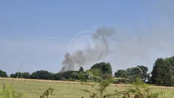 Incendie à Questembert - Morbihan - 10 juillet 2026 - Feux de forêts et d'espaces naturels