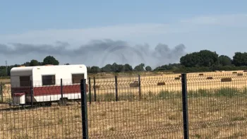 Incendie à Jazeneuil - Vienne - 12 juillet 2026 - Feux de forêts et d'espaces naturels
