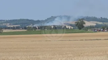 Incendie à Fanjeaux - Aude - 12 juillet 2026 - Feux de forêts et d'espaces naturels