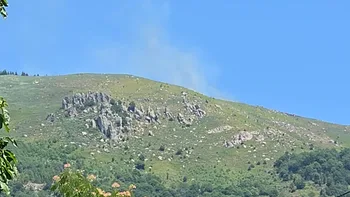 Incendie à Vallées-d'Antraigues-Asperjoc - Ardèche - 12 juillet 2026 - Feux de forêts et d'espaces naturels