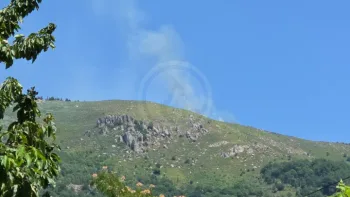 Incendie à Vallées-d'Antraigues-Asperjoc - Ardèche - 12 juillet 2026 - Feux de forêts et d'espaces naturels
