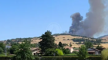Incendie à Farnay - Loire - 12 juillet 2026 - Feux de forêts et d'espaces naturels
