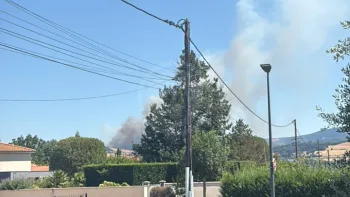Incendie à Farnay - Loire - 12 juillet 2026 - Feux de forêts et d'espaces naturels