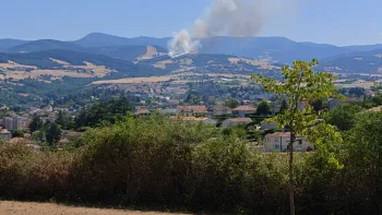 Incendie à Farnay - Loire - 12 juillet 2026 - Feux de forêts et d'espaces naturels