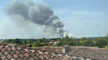 Incendie à Réaup-Lisse - Lot-et-Garonne - 12 juillet 2026 - Feux de forêts et d'espaces naturels
